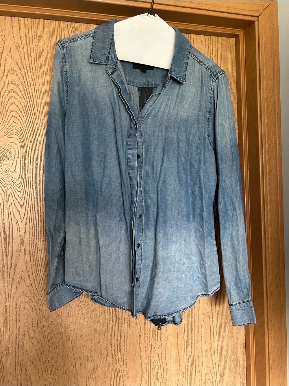 Walter Baker Light Blue Denim Button-Down Shirt